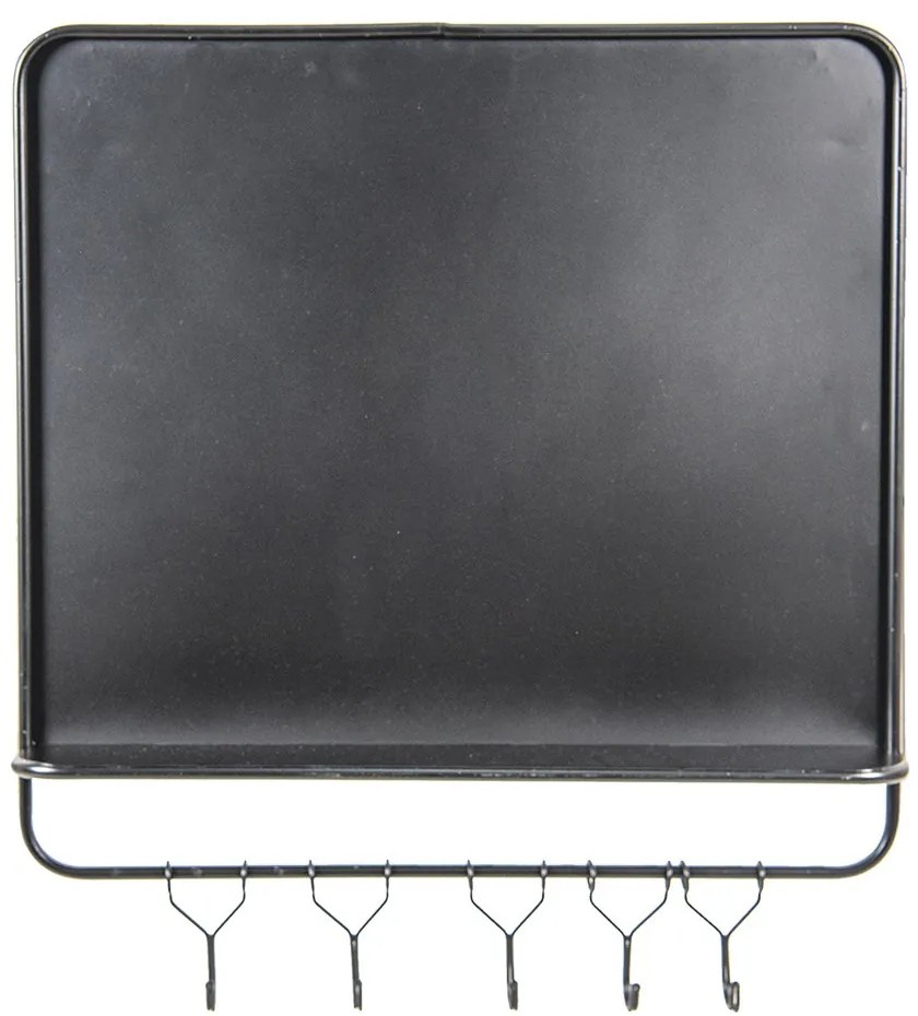 Granitová nástenná magnetická tabuľa s háčikmi - 60*8*66 cm