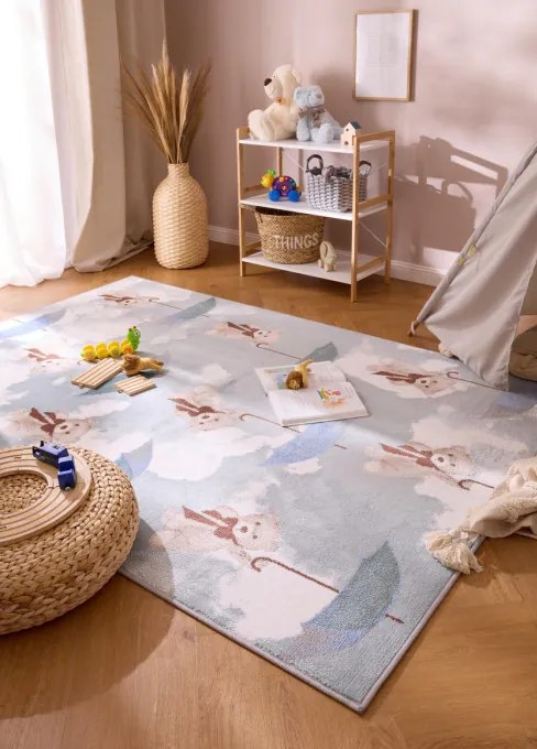 Detský koberec FD SENSI Teddies mätový