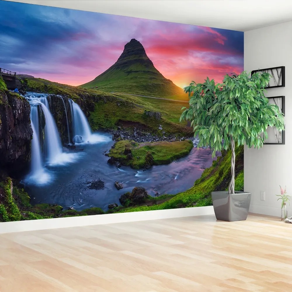 Fototapeta Vliesová Sopka kirkjufell 152x104 cm