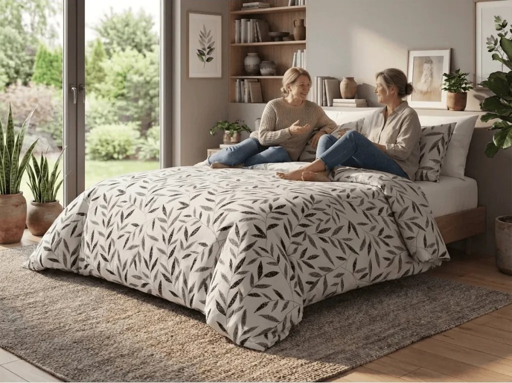 Obliečky z Renforcé bavlny LIOLE krémové Rozmer obliečky: 2 ks 70 x 90 cm | 200 x 220 cm