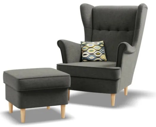 Podnožka VELO tmavosivá