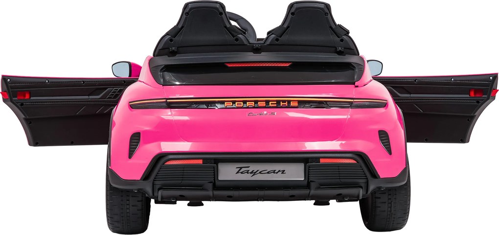 Ramiz Porsche Taycan Turbo S vozidlo Ružová