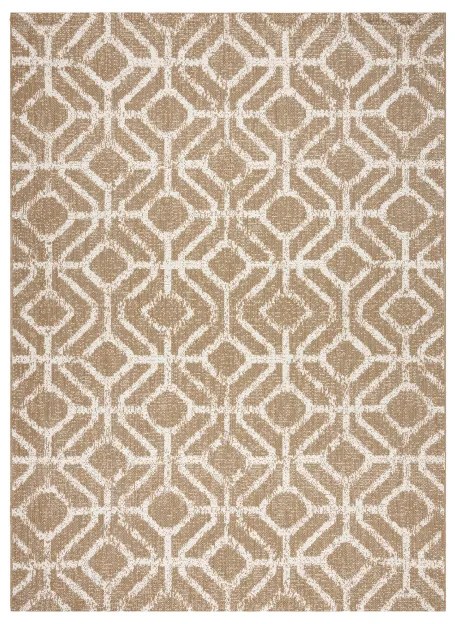 Koberec SIZAL FLAT 48957265 geometrický ROMBY naturálny / béžový
