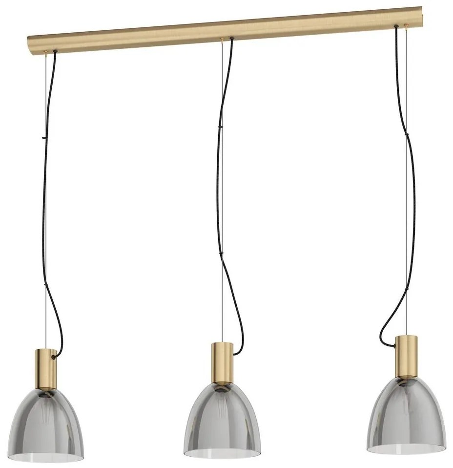 Eglo 99314 - Luster na lanku LEBALIO 3xE27/40W/230V
