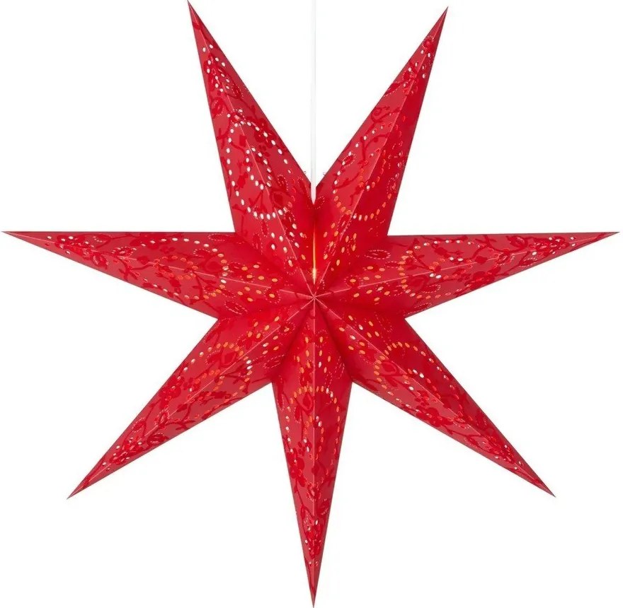 Červená závesná vianočná svetelná dekorácia Aratorp – Markslöjd