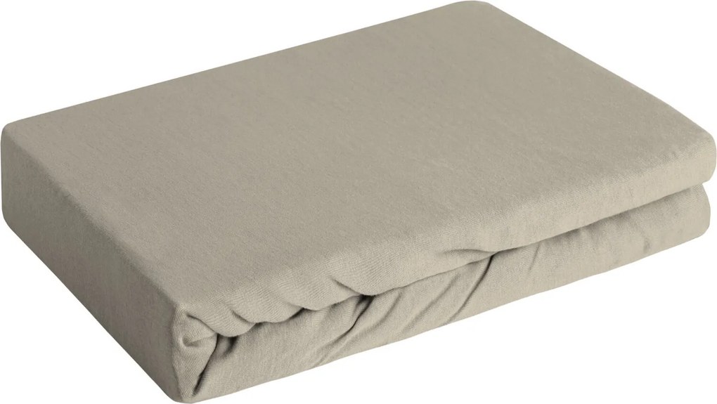 JERSEY PRESTIERADLO JERSEY3 220X240 CM BÉŽOVÉ