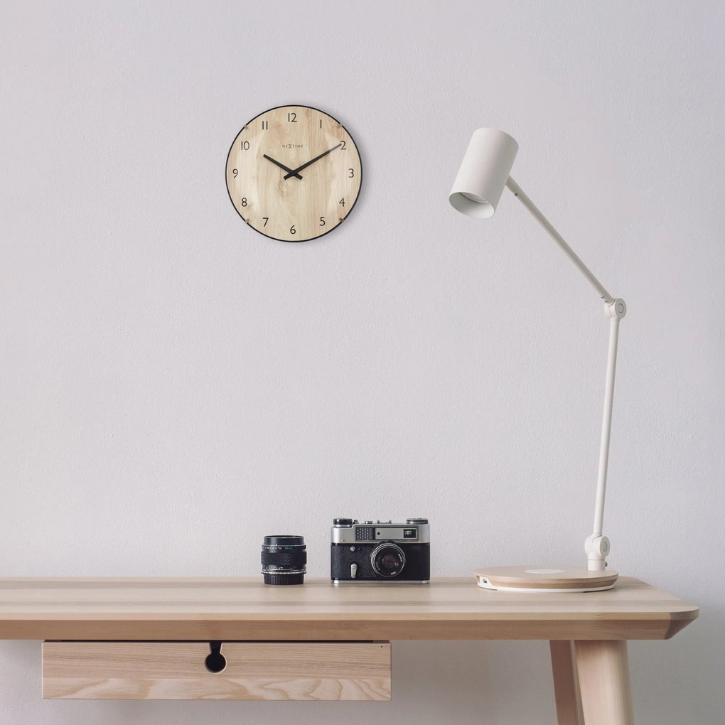 Nástenné alebo stolné hodiny Edge Wood Mini