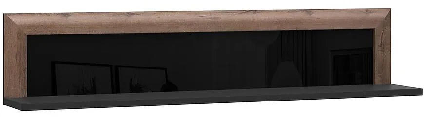 Polica Achacy Dub šľachtený/čierny