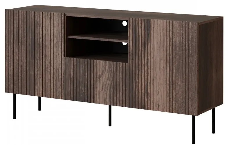 Široká komoda Ostani 150 2D1S, Farby: Orech warmia