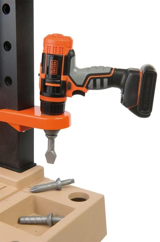 Smoby 360702 Black&Decker elektronický pracovný stôl Ultimate so zvukom SM 360702