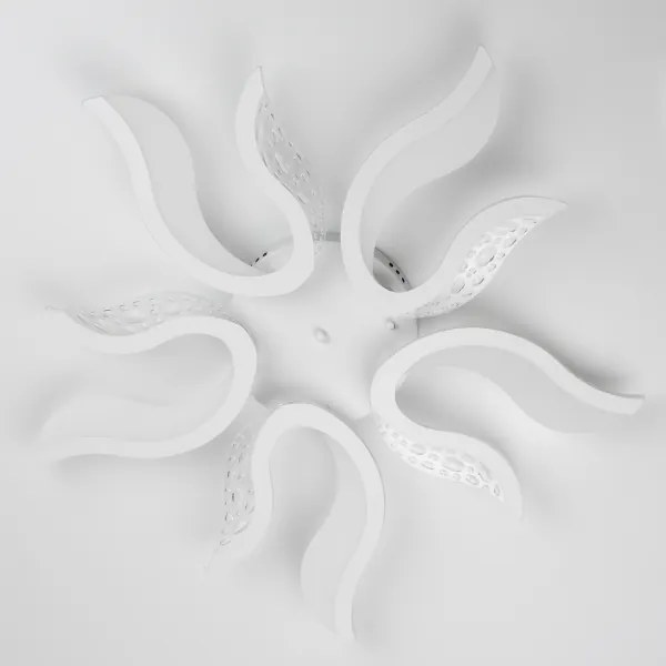 Brilagi - LED Stmievateľný prisadený luster TWIST LED/65W/230V 3000-6500K biela + DO