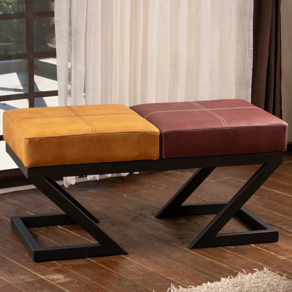Lavičky Brda Mustard a Claret Red