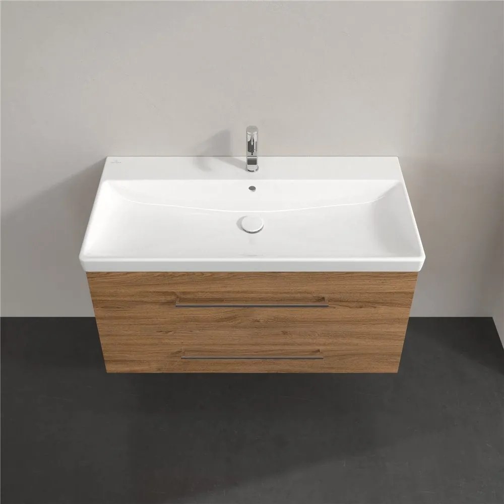 VILLEROY & BOCH Avento závesná skrinka pod umývadlo, 2 zásuvky, 980 x 452 x 514 mm, Oak Kansas, A89200RH