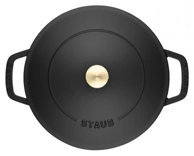 Staub Kastról STAUB so samopodlievacou pokrievkou 28 cm čierny 3,7l