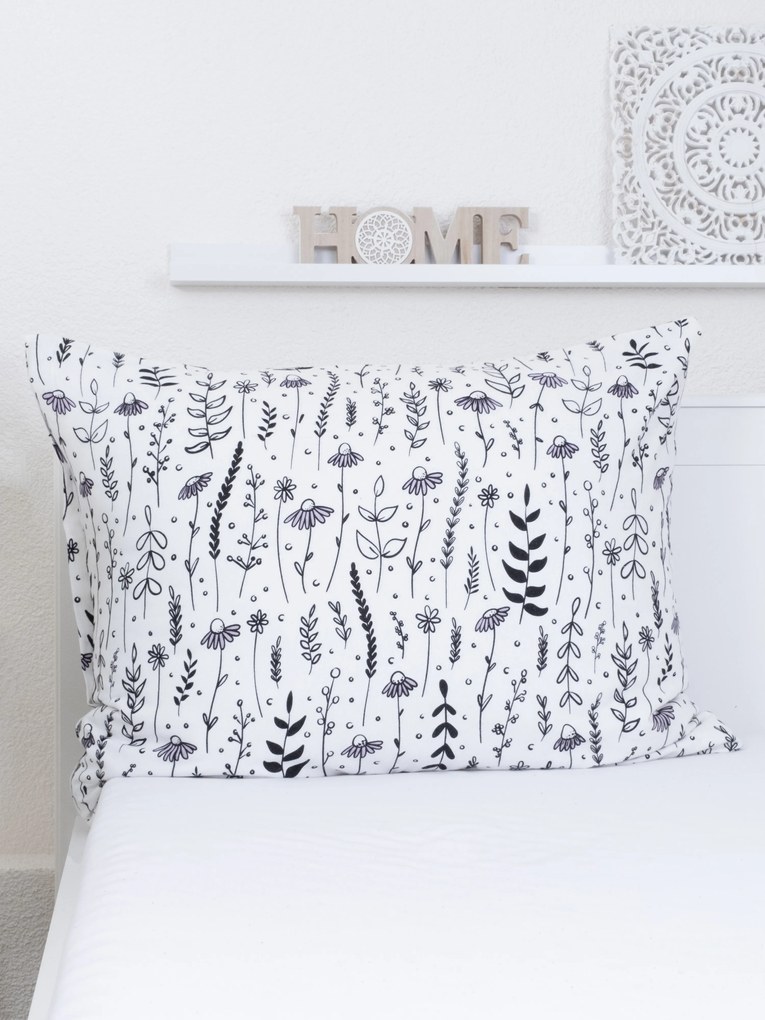 Flanelová obliečka na vankúš 70 x 90 cm - Lily