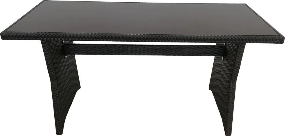 Veľká rodinná záhradná súprava Avenberg AMICO čierna/antracitová