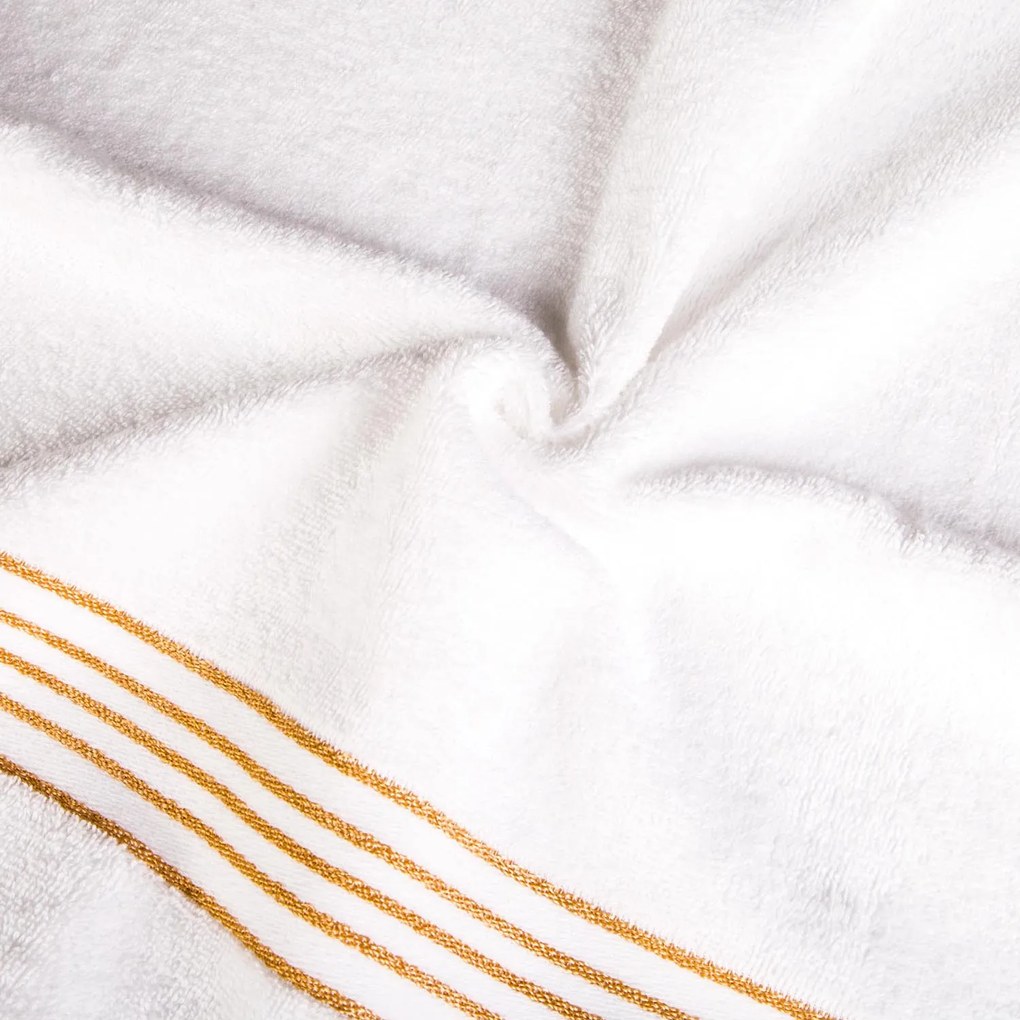 BAVLNENÉ UTERÁKY TIWANO SADA 1 KS 50X90 CM, 1 KS 70X140 CM BIELA