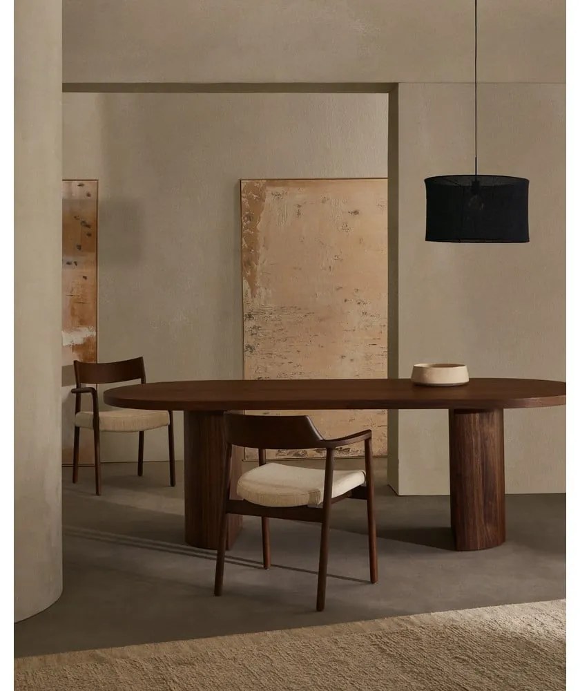 Čierne tienidlo ø 50 cm Mariela – Kave Home