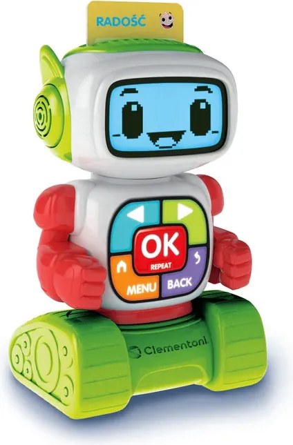 Vzdelávací robot Eddie – poľský jazyk – Učím sa hrou Clementoni 50411