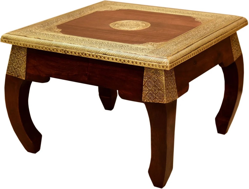Marocký drevený stolík "Opium"