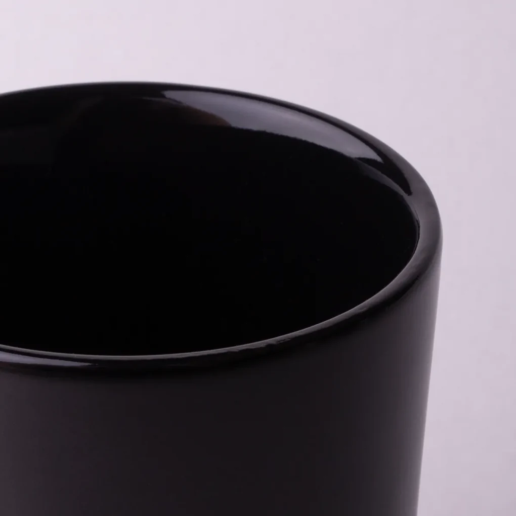 Šálka bez uška čierna 220 ml - Flow - 453121