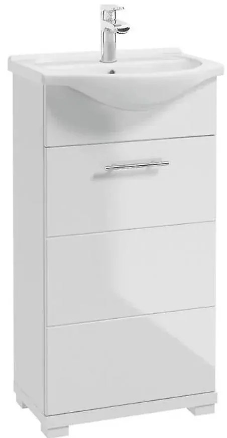 Kúpeľňová skrinka pod umývadlo Bari D45 L1529 DSM