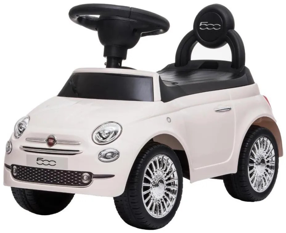 Odrážadlo Fiat 500 2xAA krémová