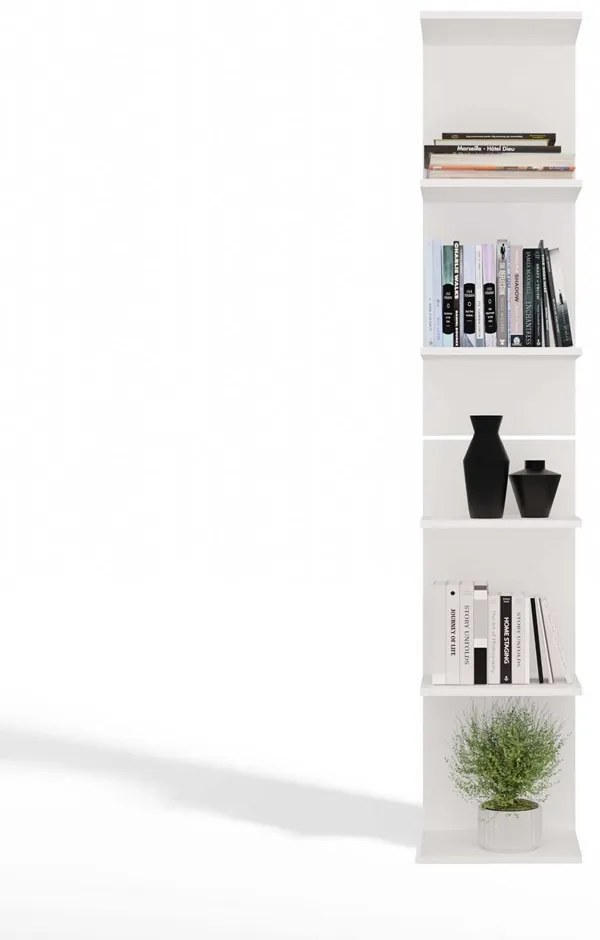 Regál FRAME 180 cm bílý