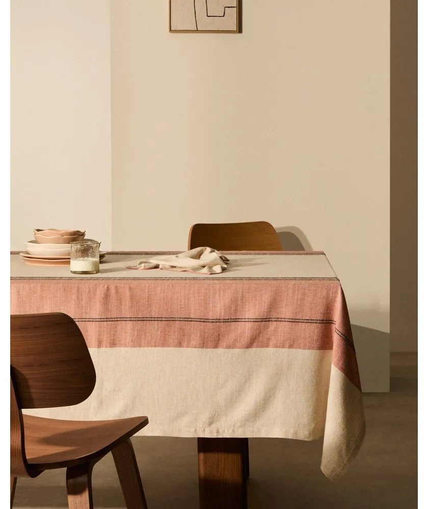 Obrus s prímesou ľanu 170x250 cm Veliat – Kave Home