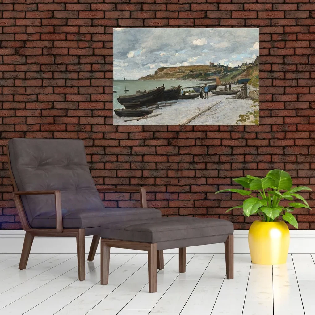 Obraz - Claude Monet, Sainte Adresse, reprodukcia (90x60 cm)