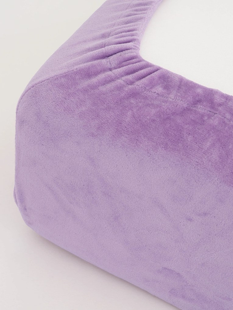 Plachta mikroplyš Deluxe 220 x 200 cm - levanduľové