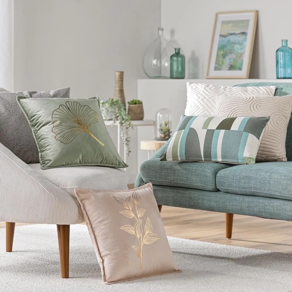 Zamatová obliečka na vankúš 45x45 cm Oxalis – douceur d'intérieur