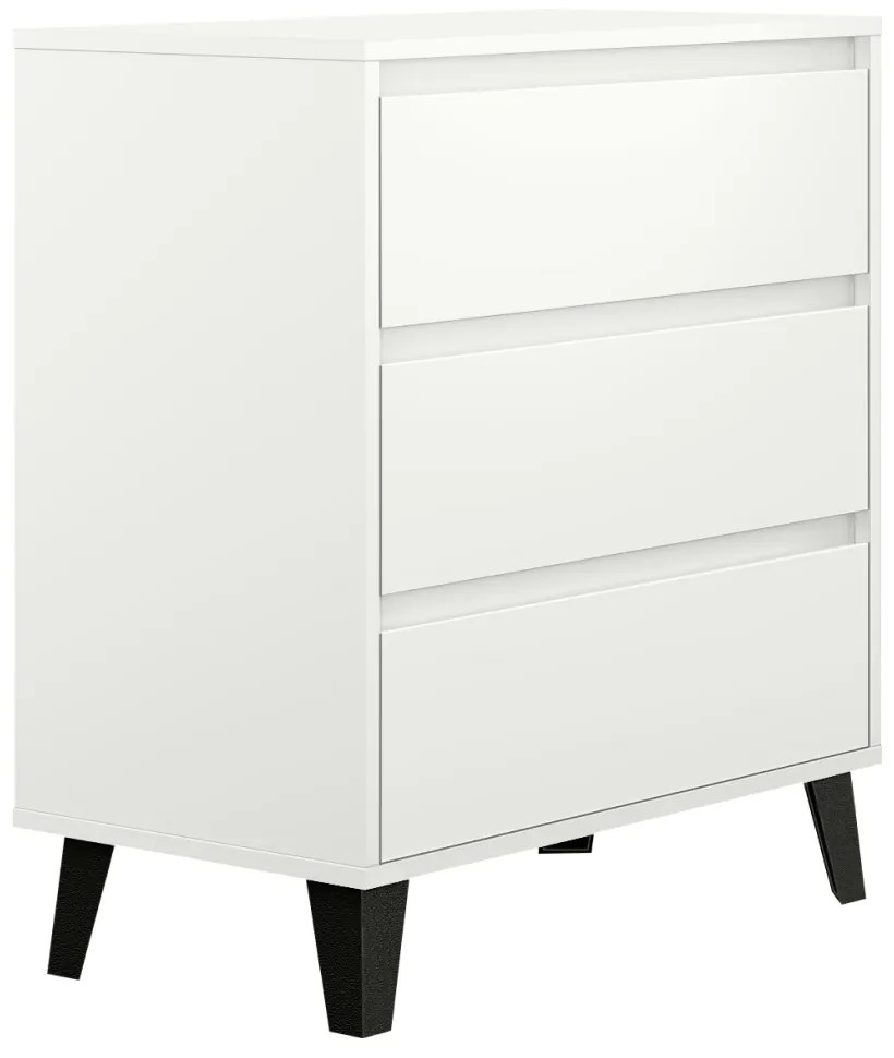 Komoda BOGAN 3S70, biela
