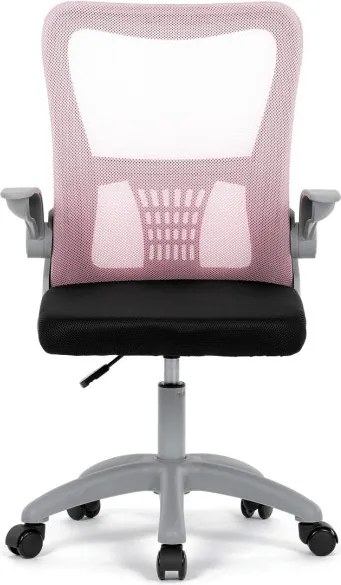 Detská otočná stolička ružová KA-K2008 PINK