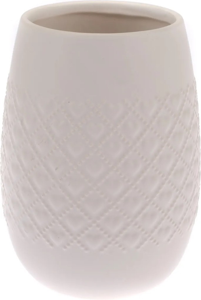 Keramický obal na kvetináč Fains béžová, 18 cm, 18 cm