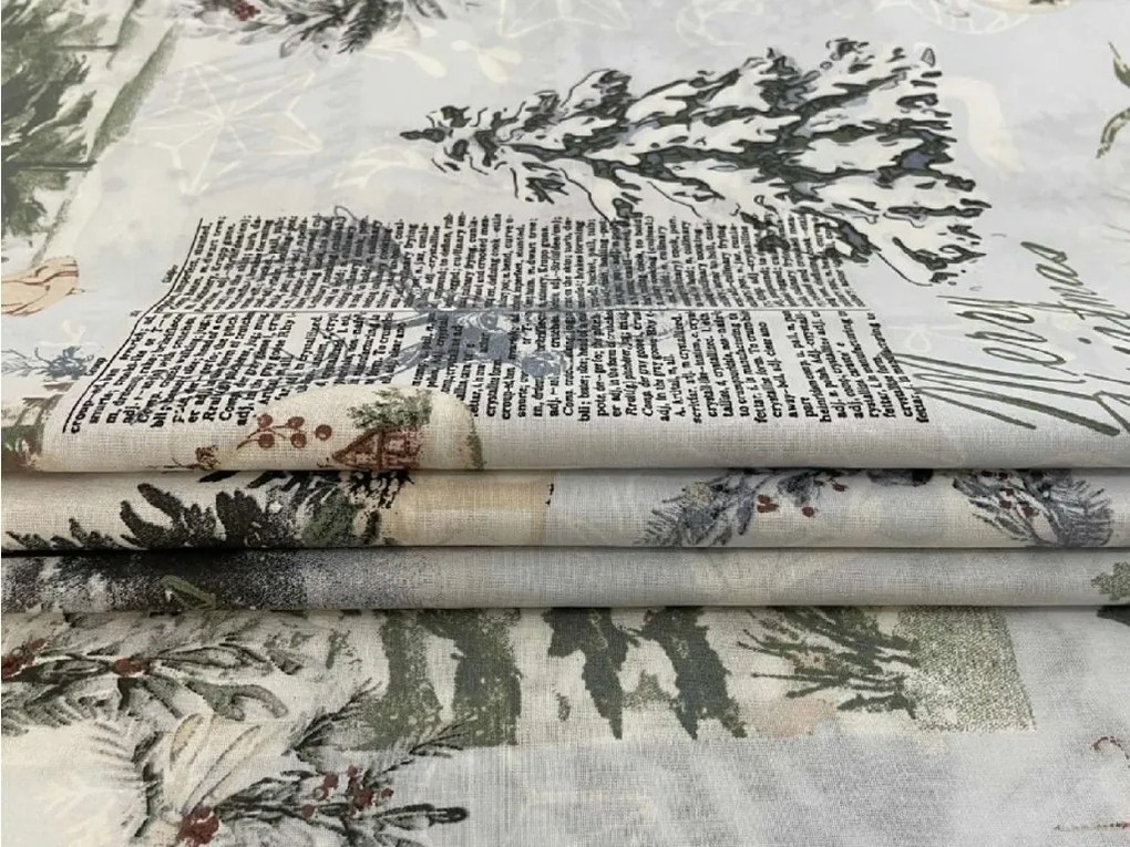 Bavlnené obliečky WINTER WHISPER farebné Rozmer obliečky: 70 x 90 cm | 140 x 200 cm