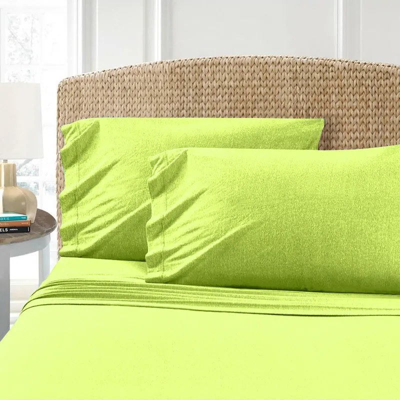 Zelená svetlá bavlnená plachta Homa