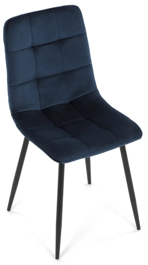Sada jedálenských stoličiek CT-281 BLUE4, 4 ks