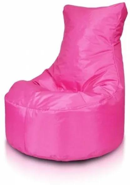 Sedací vak Seat L TiaHome - ružová, Polyester