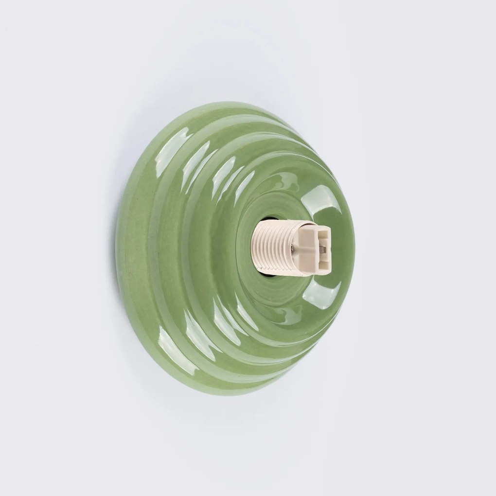 Nástenné svietidlo Zori, 1x biele sklenené tienidlo, gr