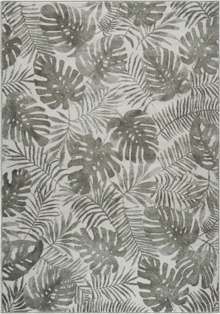 ELLE Decoration koberce Kusový koberec Botanical 103901 Cream/Green z kolekce Elle - 80x150 cm
