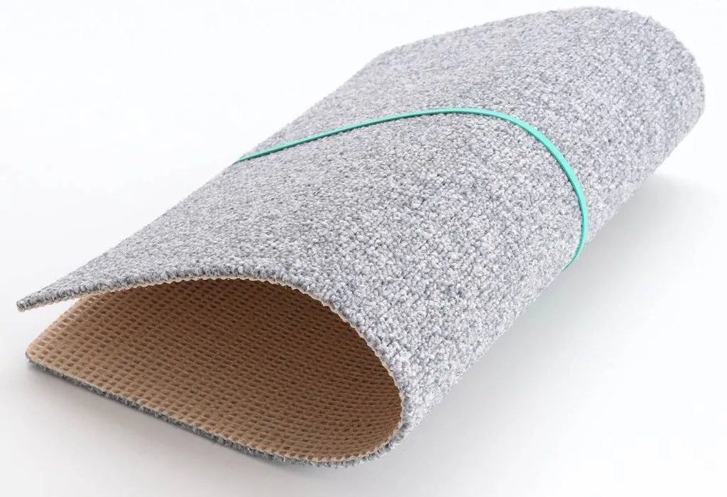 Koberec metráž Extreme 74, na mieru, šíře 4m, šedá, ab (mriežka), chodba / predsieň, Condor Carpets