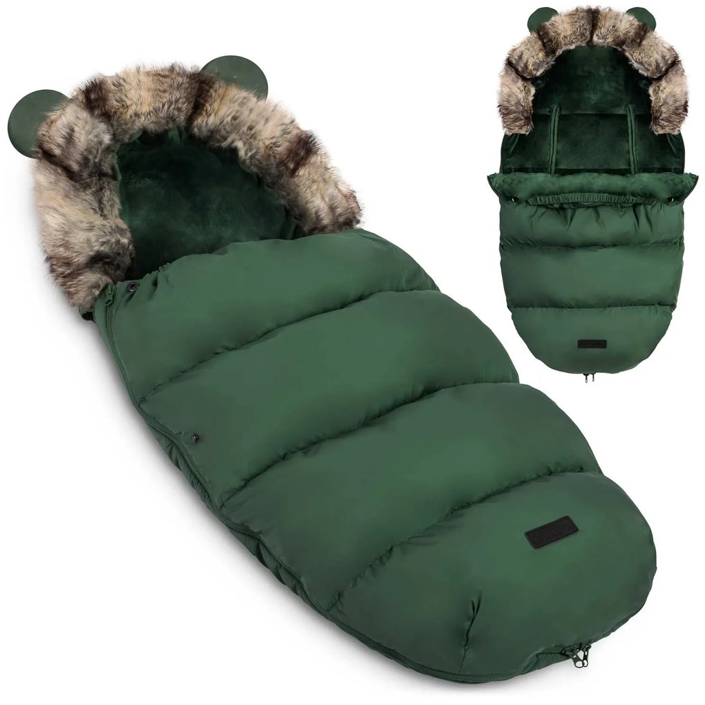 Spací vak do kočíka Elmi Ricokids - khaki