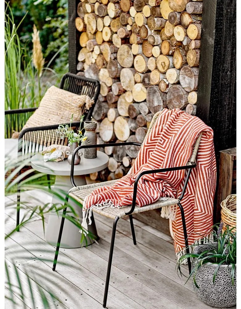 Čierne jedálenské stoličky v súprave 2 ks Santino – Bloomingville