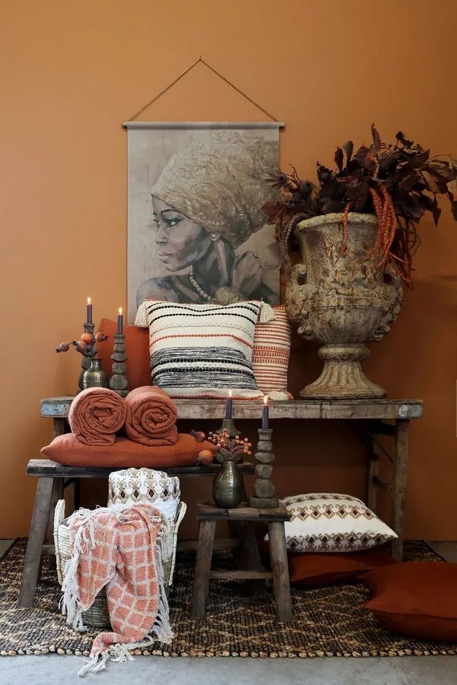 Krémová obliečka na vankúš Paisley vzor Aix Quilt - 50*50 cm