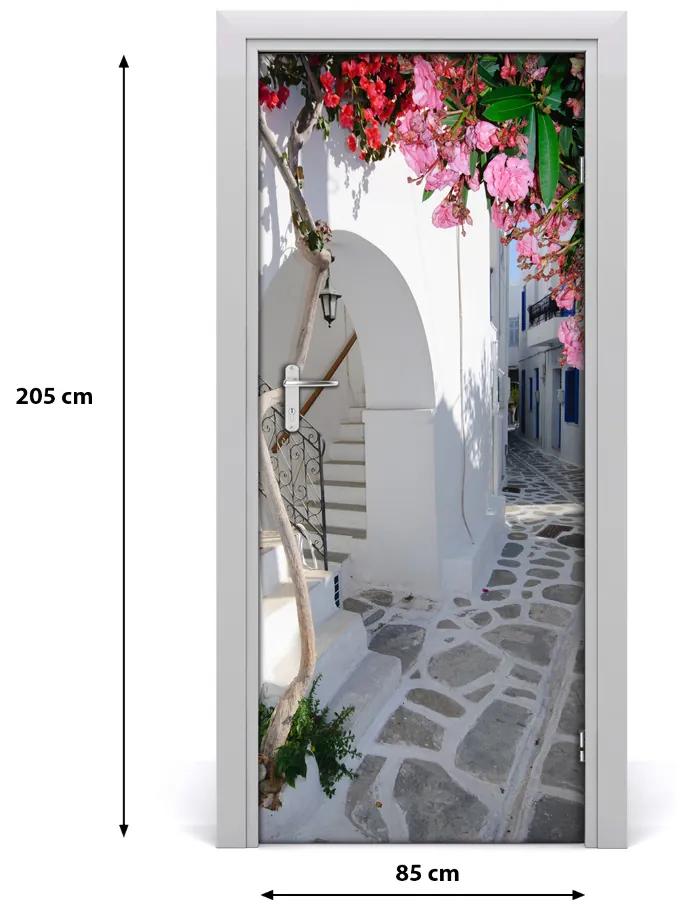 Fototapeta samolepiace na dvere grécka venisce 85x205 cm
