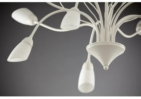 Jupiter 2061 - Luster na tyči GLORIOSA 10xG9/14W/230V krémová