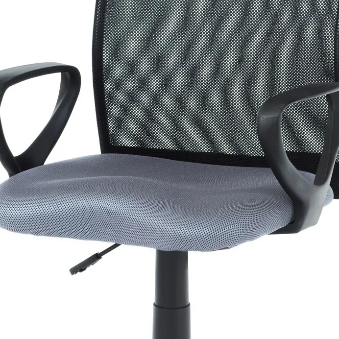 BONTEC Detská stolička, výškovo nastaviteľná, šedá sieťovina, KA-B047 GREY Farba: Šedá