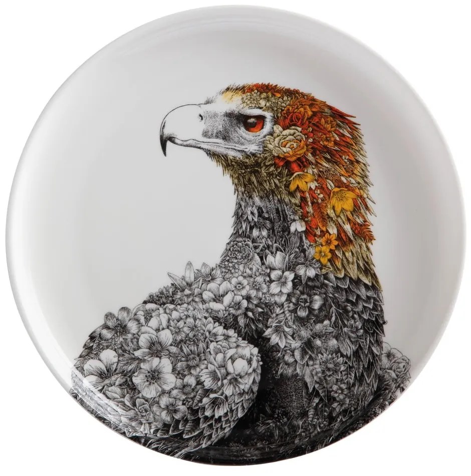 Biely porcelánový tanier Maxwell &amp; Williams Marini Ferlazzo Eagle, ø 20 cm