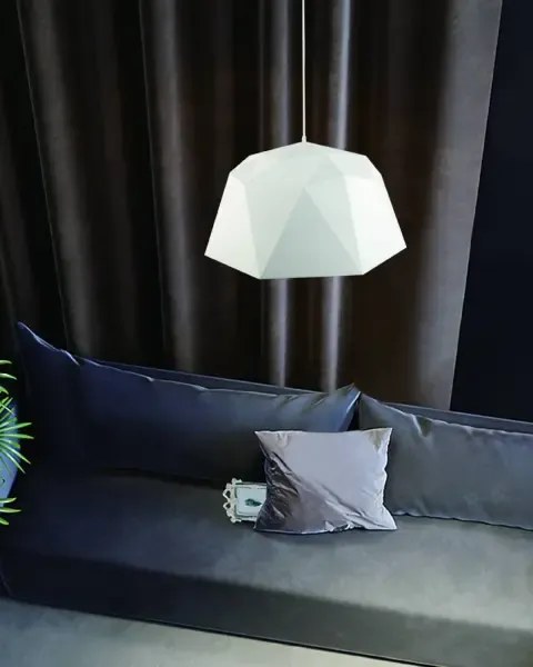Moderný luster Iseo Bianco 60